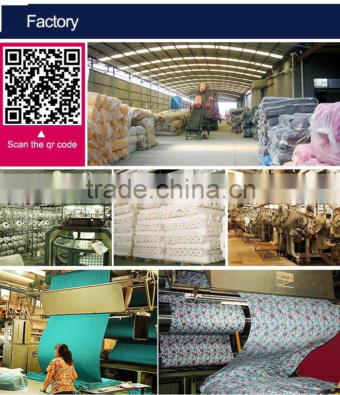 New Roman poly printing knitting fabric