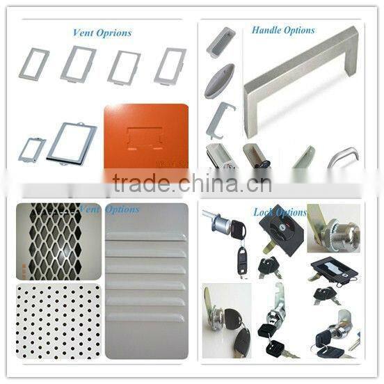 KFY-WR-02 Light Gray 3-Wide Metal Armoire