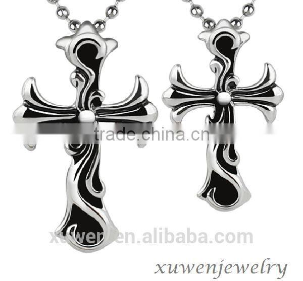 2016 new model high quality stainless steel tribal cross pendant