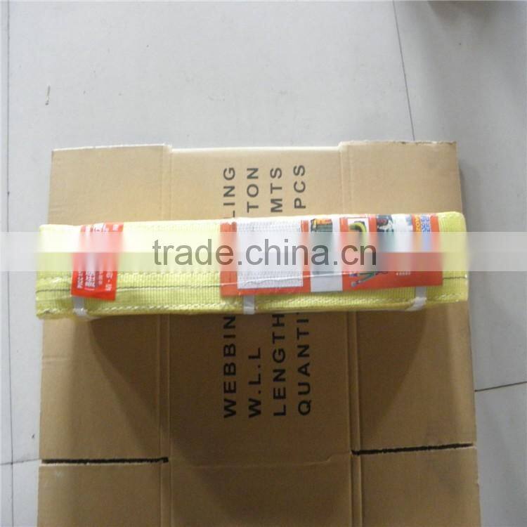 EN 1492-1 CE&GS one way webbing sling & webbing sling lifting sling belt