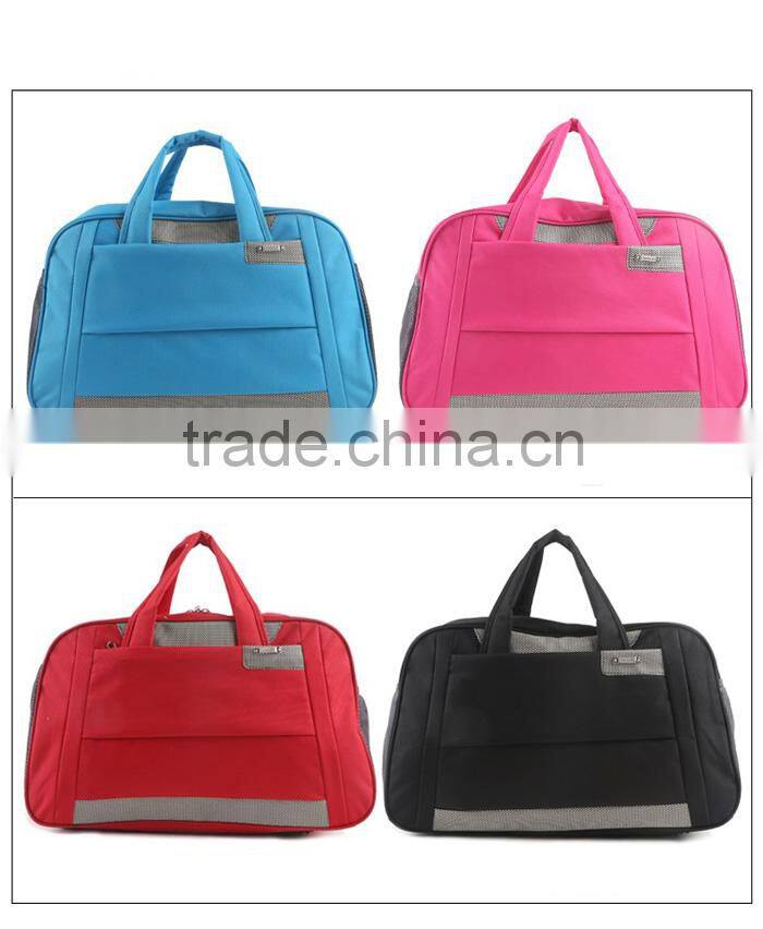 2016 women fashionable travel bag women travel handbag from China