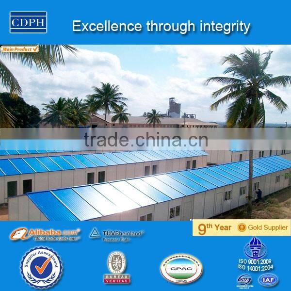 China alibab Galvanized frame prefab house price for labor dormitory labor office and kitchen