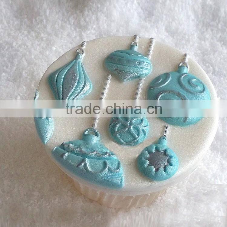 K-sun X-mas silicone mold newest fondant mold for cake decorating reposteria