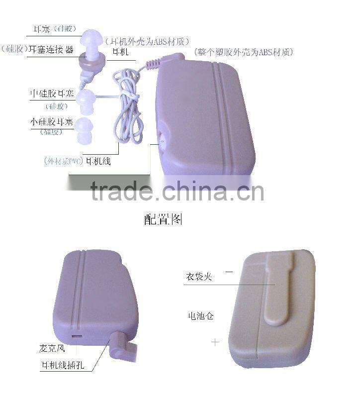 Pocket model hearing aids pocket hearing aid HAP-40