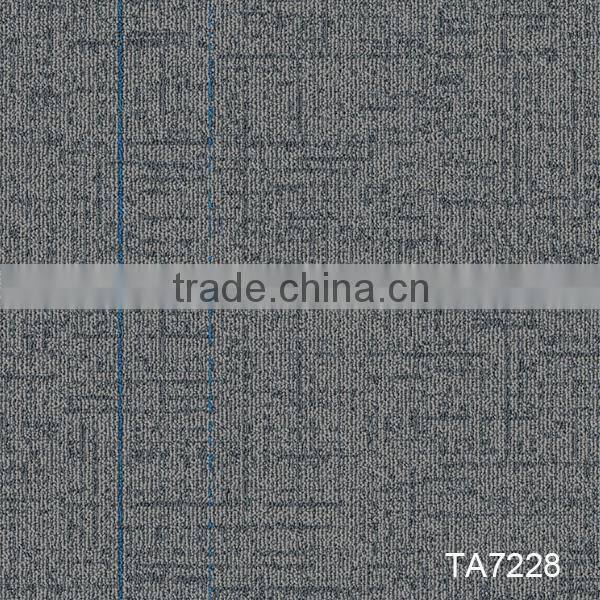 Anti-slip 100% pp carpet tiles for floor
