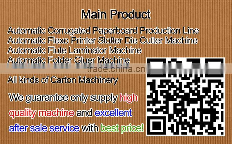 corrugated paperboard automatic partition slotter machine/ control speed