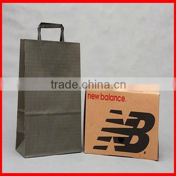 Popular High Quality Kraft Different Types Of Paper Bags With Handles Wholesale