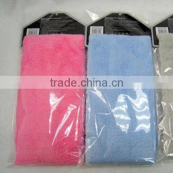 Super Sweat Absorbent Microfiber Sports Towels with logo embroidered