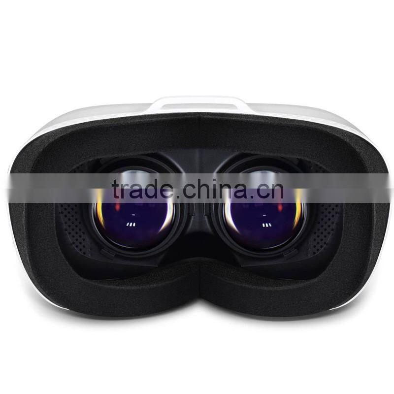 the newest 5"inch display android all in one Virtual Reality Visual experience box headset glasses with allwinner H8 Octa-Core