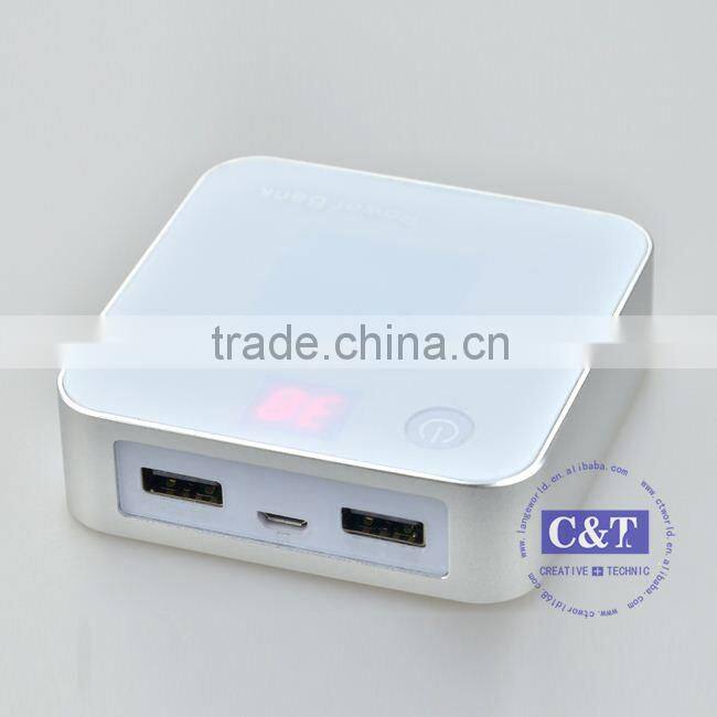C&T 12000mAh power bank for samsung galaxy tab