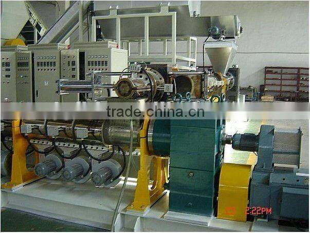 PP PE film pelletizing line/plastic granulator