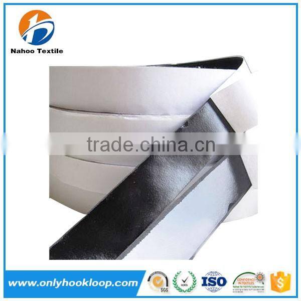 Strong sticky nylon adhesive hook loop tape, adhesive hook loop fastener, self adhesive hook and loop