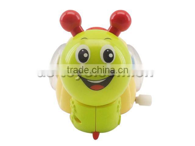 Cute and mini yellow plastic turbo snail toys