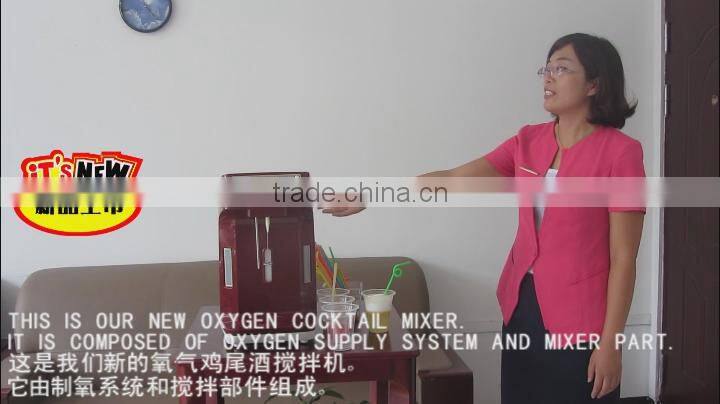 eco-friendly oxygen cocktail mixer
