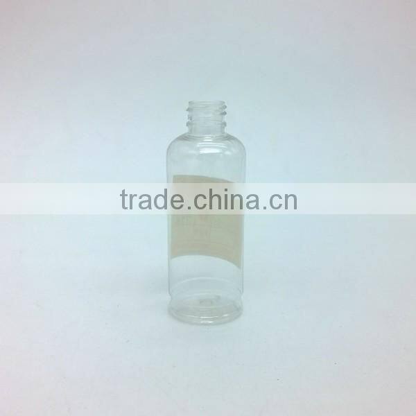 hotsale 100ml 3oz round plastic bottle for showel gel/perfume/essential oil/body cream/attar/ massage oil