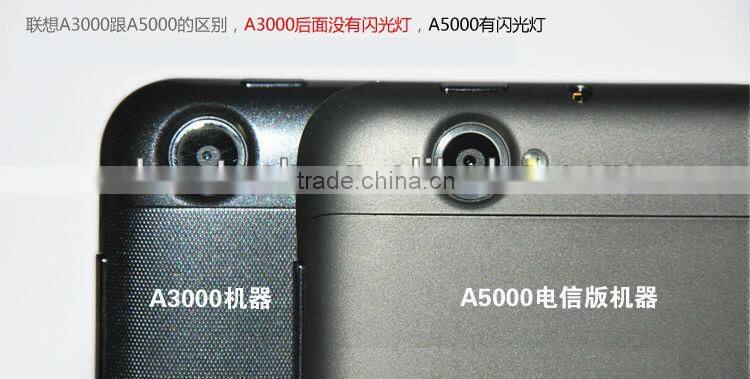 Lenovo A5000 1GB/16G 7-inch quad core tablet with 3G call and bluetooth Android 4.1