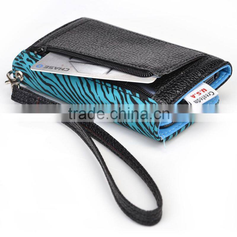 LEATHER FLIP WALLET CASE COVER FOR SAMSUNG GALAXY S3 MINI I8190 SCREEN PROTECTOR