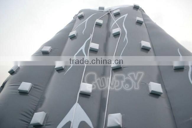 EN14960 Giant Inflatable Playground obstacle With Climbing Wall ,Kids Indoor Playground