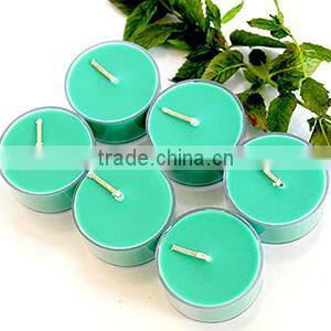 Romantic mini paraffin craft candles for decoration