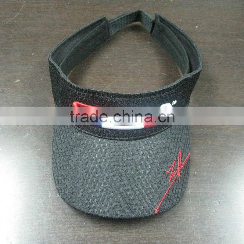 High quality cotton sun visor hats