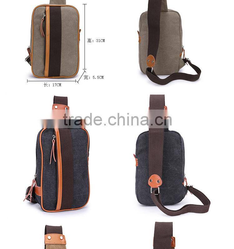 vivisecret canvas backpack fabric,canvas one strap backpacks for teenage