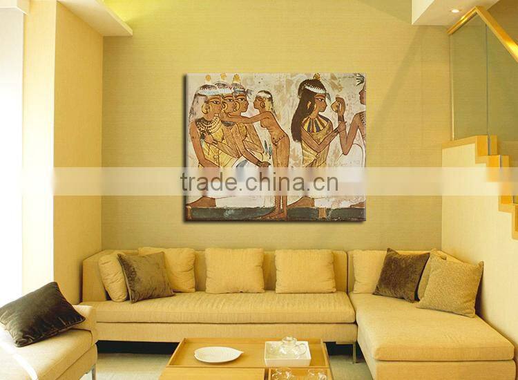 Cheap Wall Decoration Simple Oil Paintings People Dancing