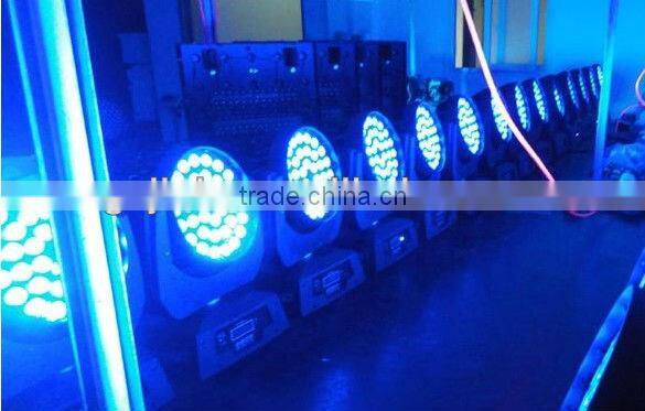 High Qulity 36*15w Led Moving Head With Zoom Disco Lighting Wash Beam Led Moving Head Lights