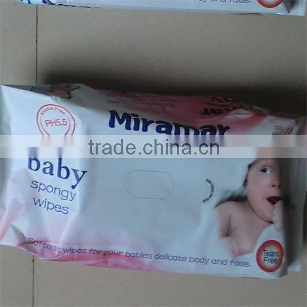 80pc canister tube packed comfort baby wipes, baby skin wet towel