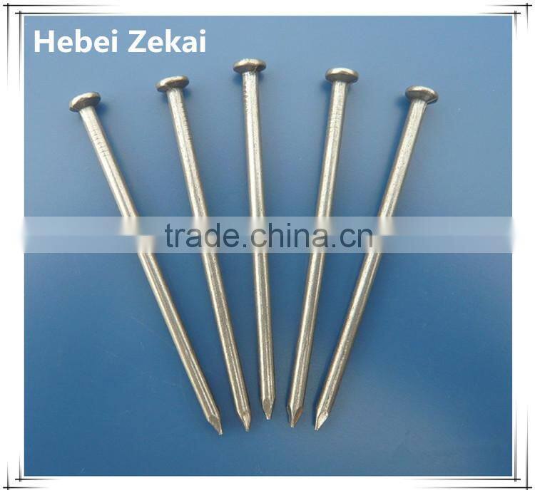 Q195 low carbon steel common iron nails for furniture making
