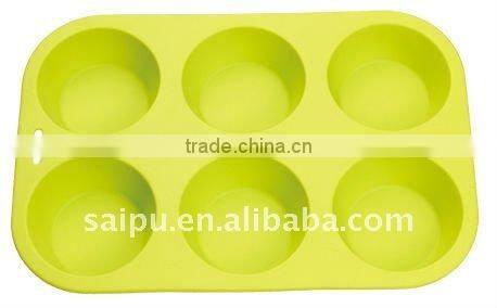 silica 12cups muffin pan