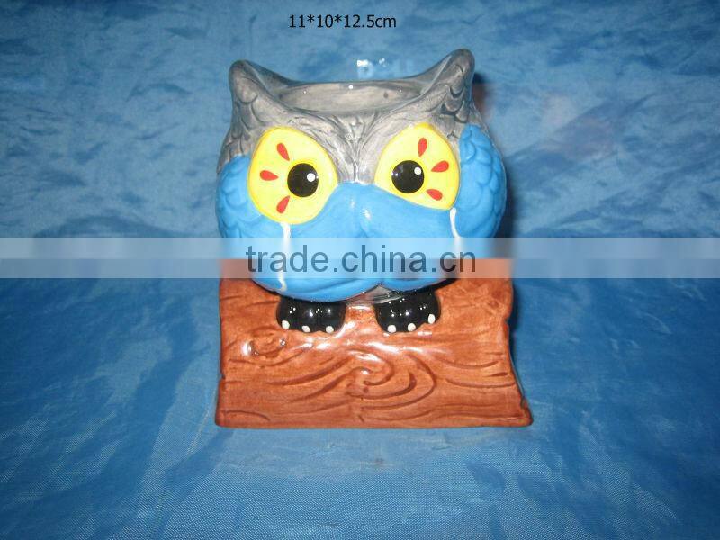 set of 5 ceramic candle holder