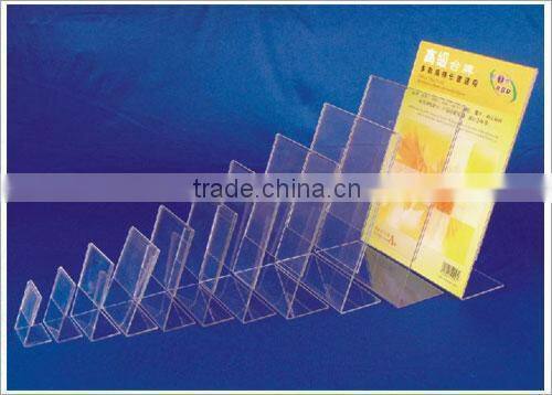 Eco-friendly a4 acrylic sign holder display
