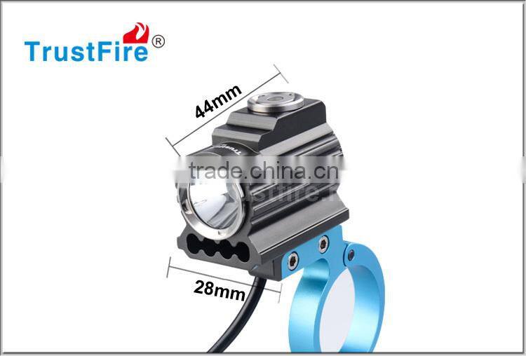 Trustfire bicycle light USB bike light with Cree XM-L 2 bike light mount 450LM