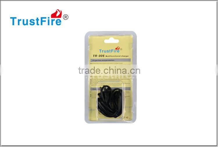 Factory cheap price portable TR-006 battery charger for 26650 and 18650 rechargeable battery
