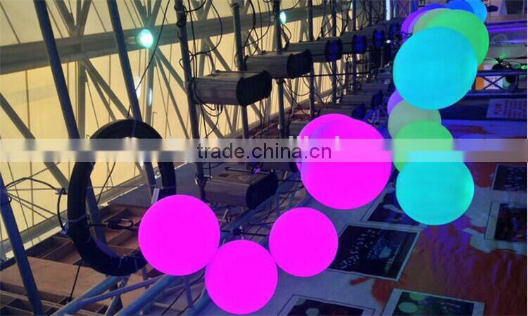 Christmas lighting dmx led color change led lift ball