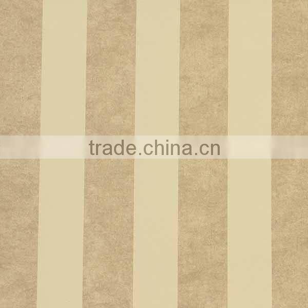 Non-woven beautiful wallpaper stripes for home decor