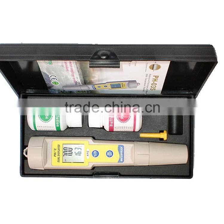 KL-035 Waterproof Pen-type aquarium pH Meter With Temperature Display