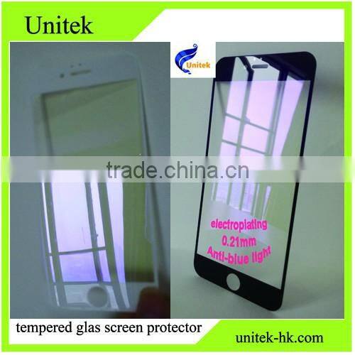9H 2.5D anti blue light screen protector tempered glass screen protective film for iphone