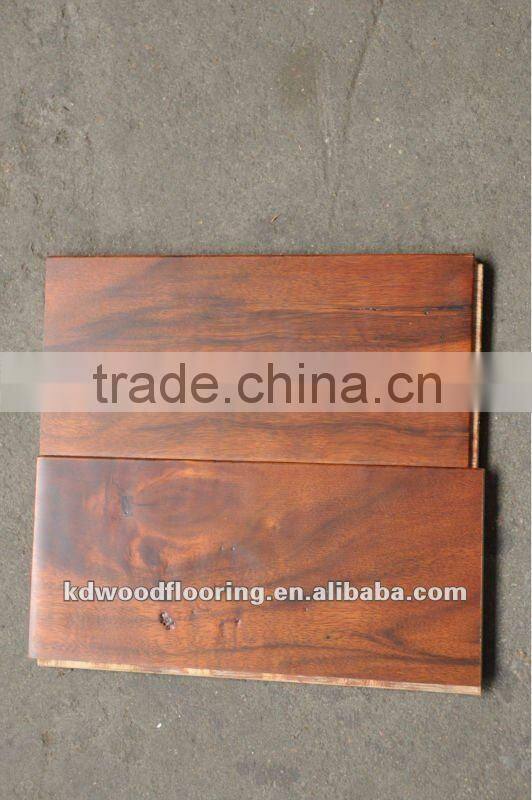 Multi layer engineered pre finished Acacia wood flooring