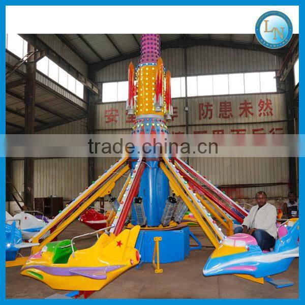 Hot sale amusement park 20 seats self control pkane rides for sale