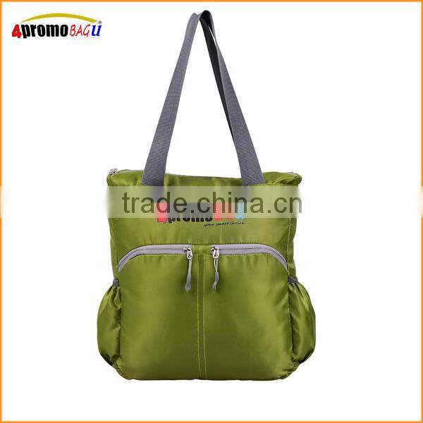China alibaba promotional tote bag,nylon foldable tote bag,reusable folding tote bags