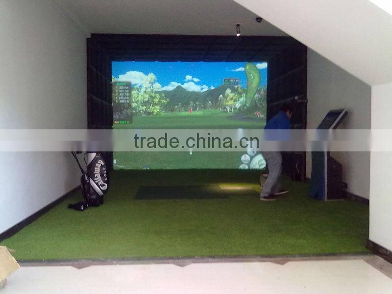 indoor golf simulator