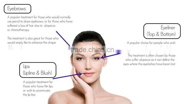 3D Rechargeable Eyebrow Permanent Make Up Digital Machine