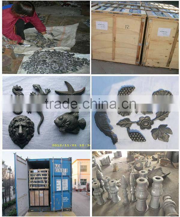 Home Decoration Metal Leaves and Flowers for Sale