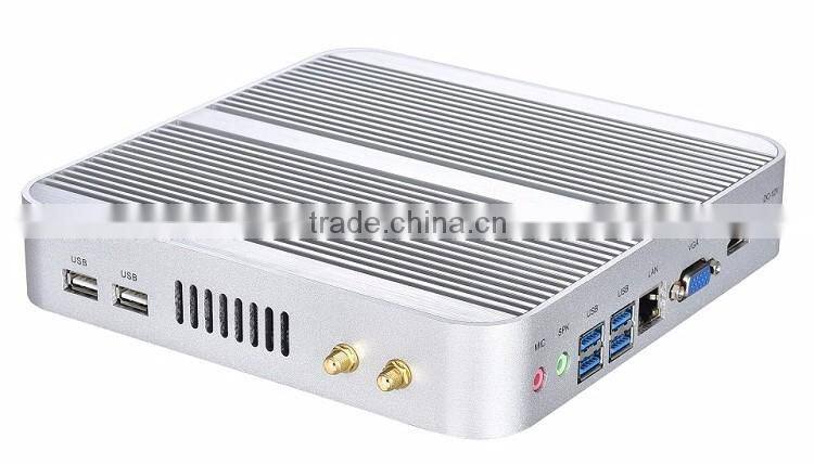 Partaker B1 Business Fanless VGA Intel Core i5 4200u Mini Desktop PC 12V