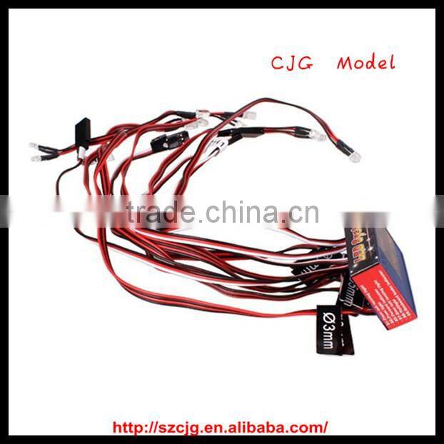 Rock crawler rc car for LED cable Light System