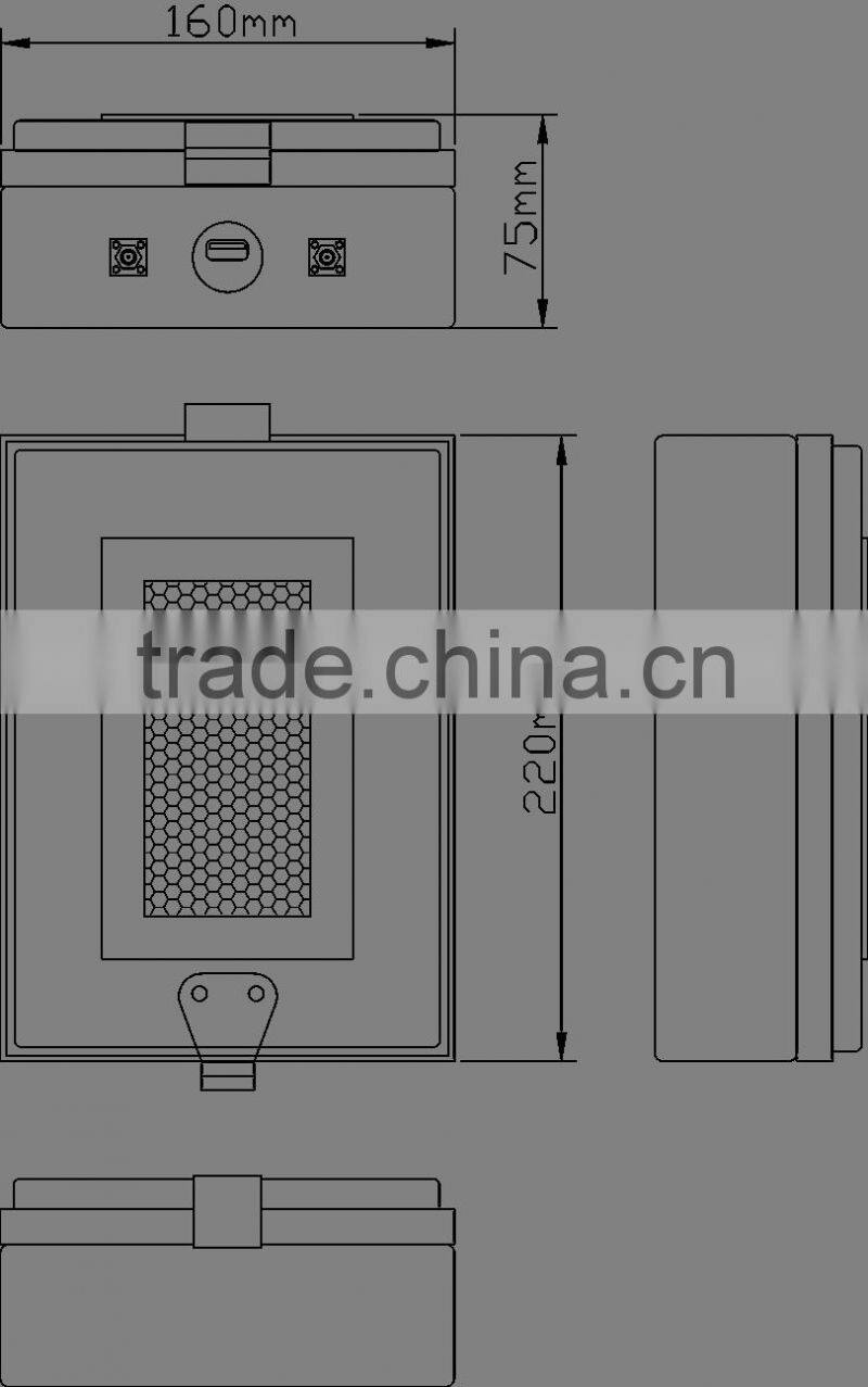 High Isolation mobile testing shield box Model HJP - CD01