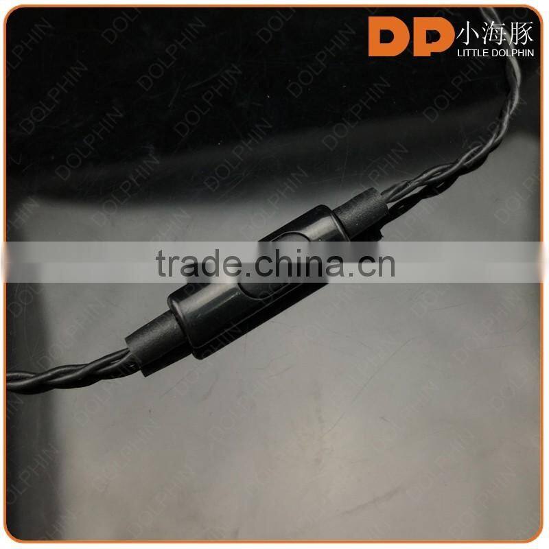 Sport promotion metal earphones in-ear wired earphone for MP3 player