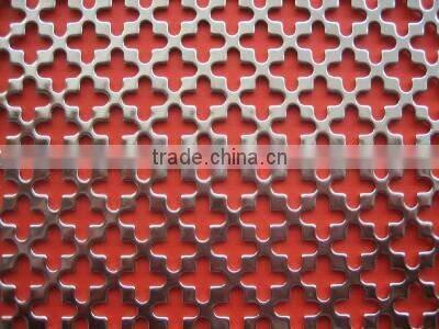 Perforated metal mesh
