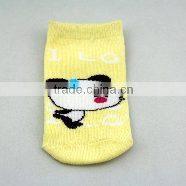 GSB-31A Wholesale cotton cozy cartoon tube socks for baby girl